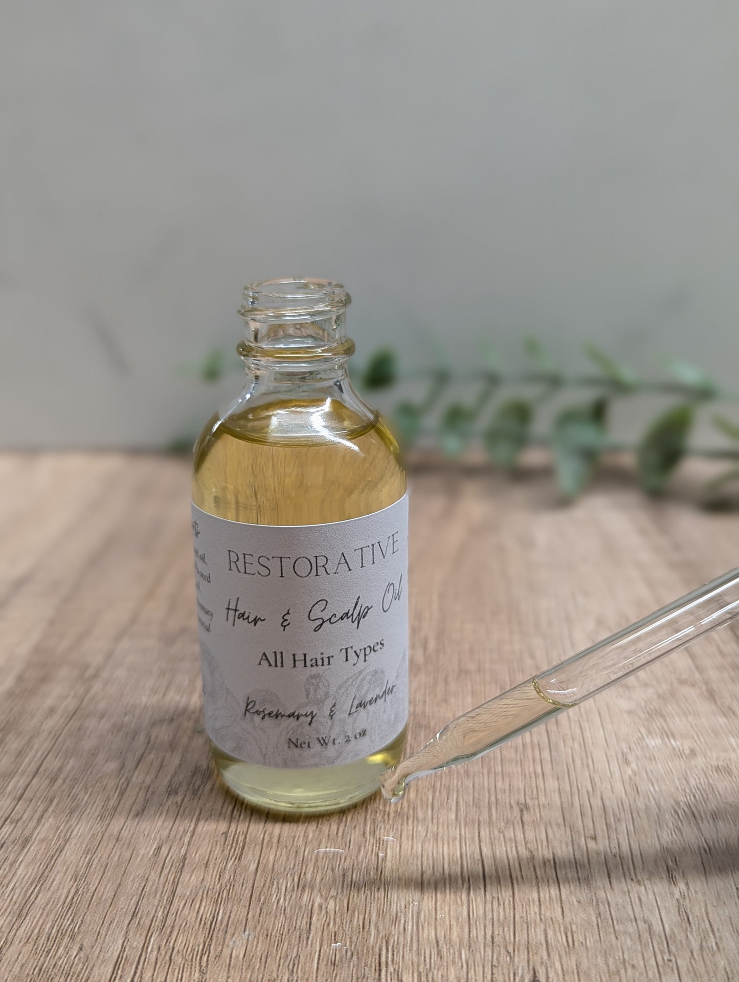 Rejuvenating Hair and Scalp Oil