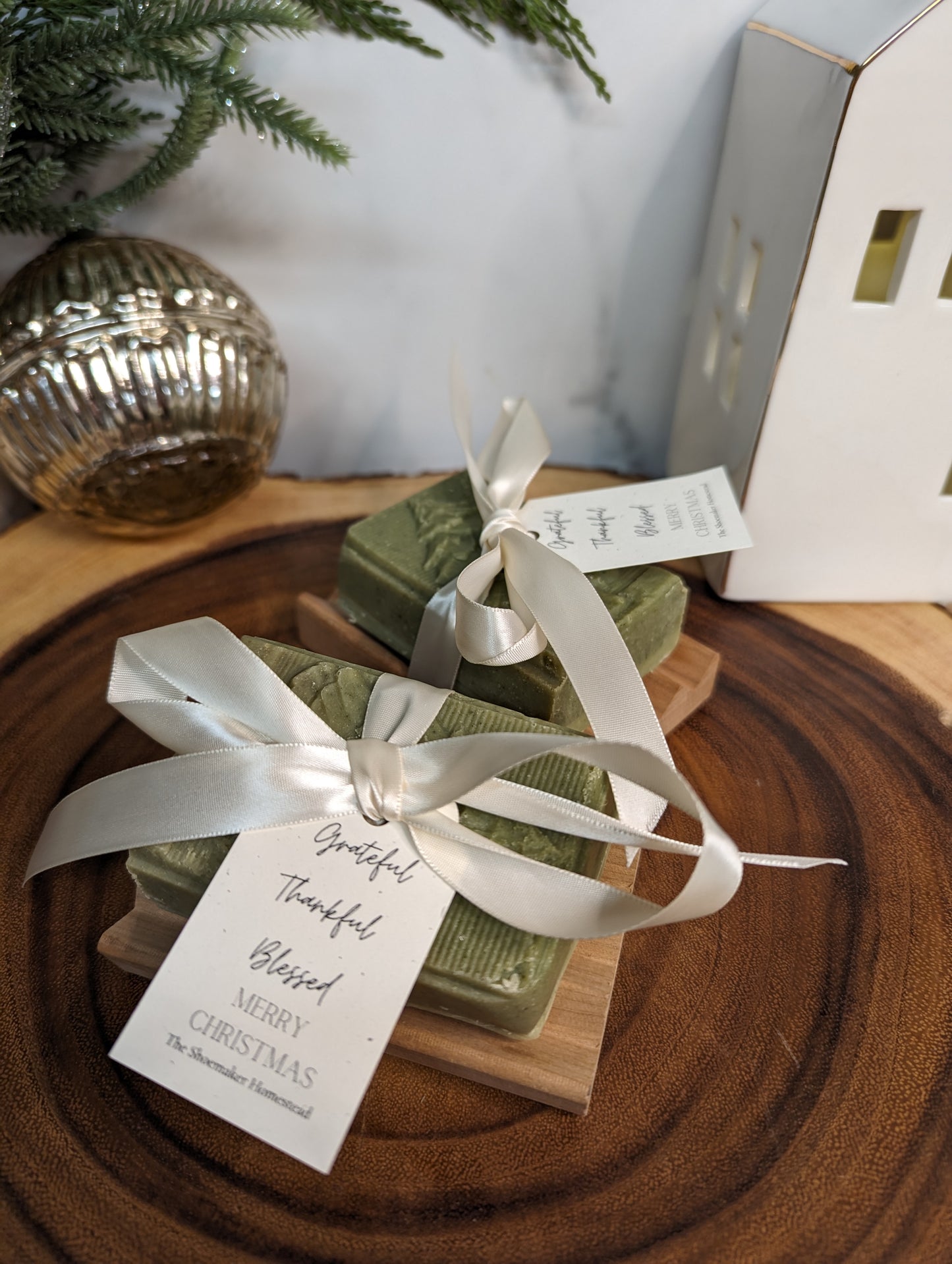 Christmas Tree Soap Set