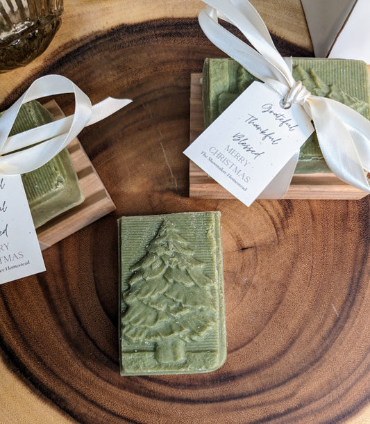 Christmas Tree Soap Set
