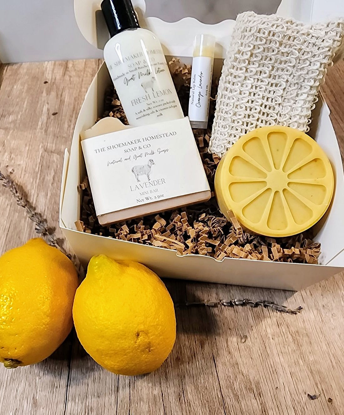 Lemon and Lavender Gift Box