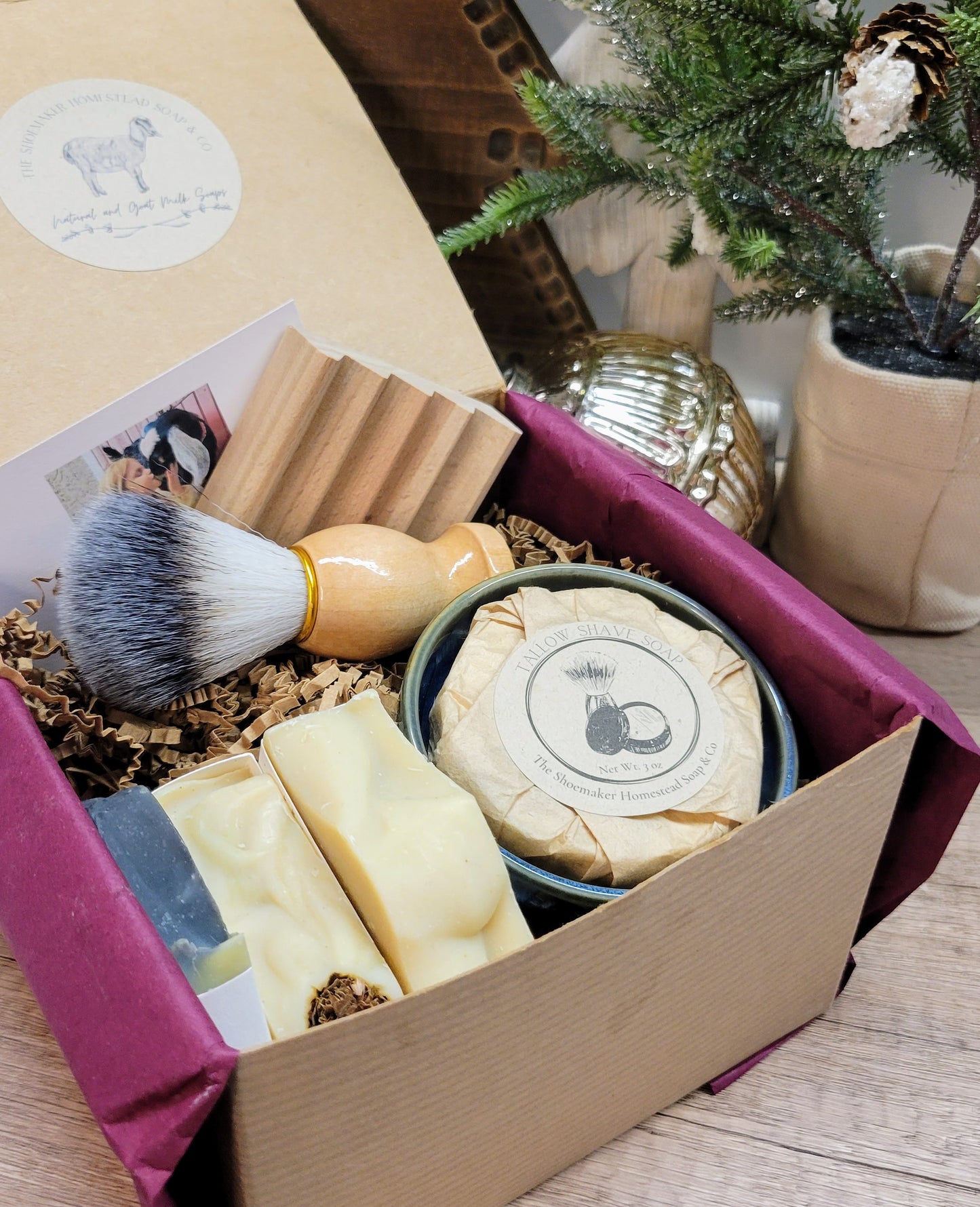 Tallow Shave & Soap Gift Box